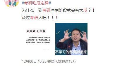考研吃瓜定律,揭秘考研路上的“瓜”与“果”